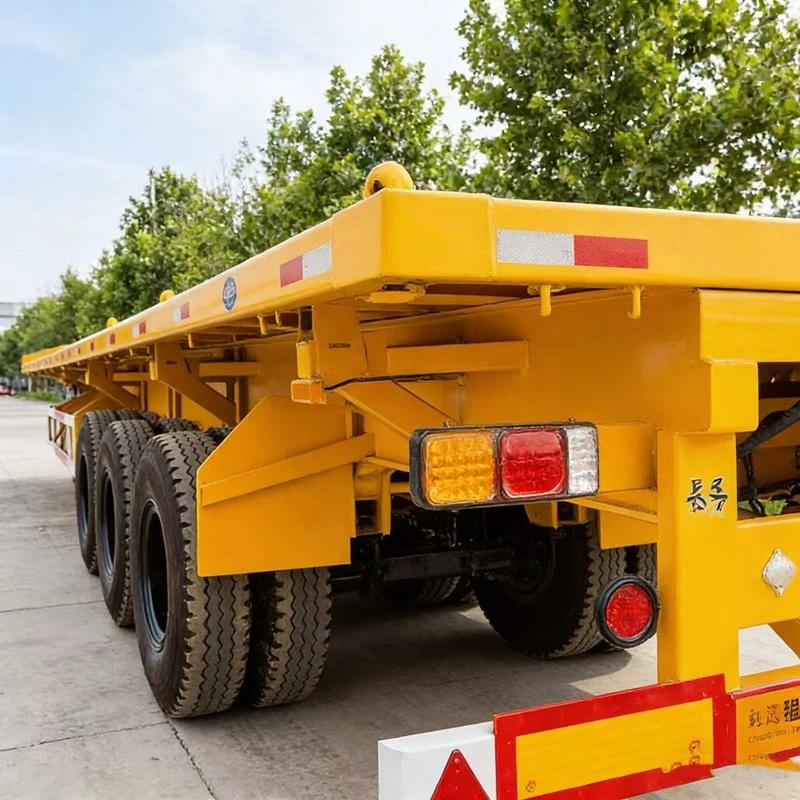 Flatbed Dump Semi-trailer factory Flatbed Dump Semi-trailer factory